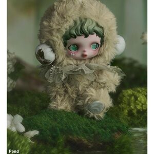 Pop Mart Skullpanda L'impressionnisme Series Plush Doll - Pond